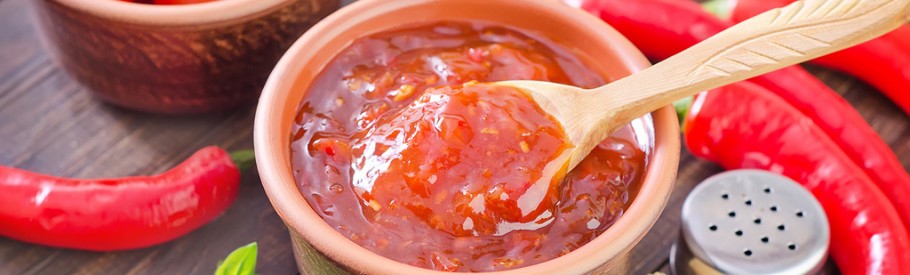 Chilisauce - von süß-sauer bis scharf